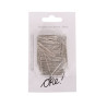 SACHET DE 6 / EPINGLES ACIER 30 MM. 300 PCS.